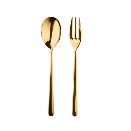 Mepra Linea Serving Set - 2 Pieces - Gold 108922110