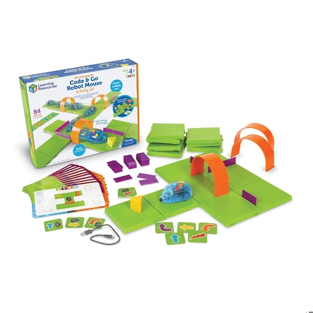 Learning Resources Code N Go Mouse Activity Set, Rechargeable LER2872