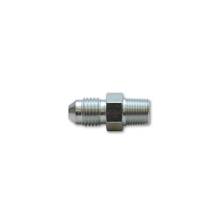 Vibrant 0.125 in. NPT x 4 AN  Straight Adapter Fitting, Steel 10292