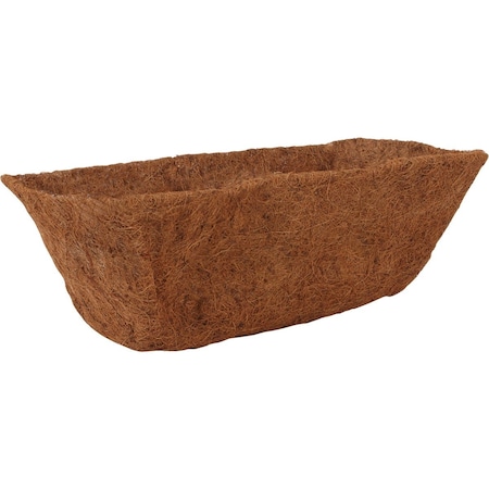 Best Garden 22'' W. x 12'' L. x 8.3'' D. Coconut Fiber Rectangle Plant Liner SC-22