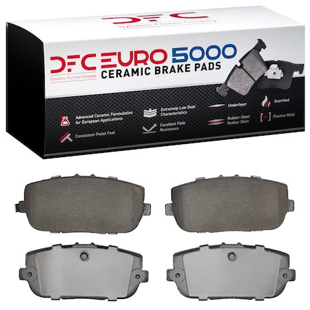 Dfc 5000 Euro Ceramic, Disc Brake Pad Set,  1600-1180-00