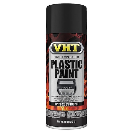 Vht Automotive Paint, Black, 11 oz ESP820007
