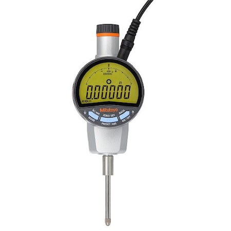 Mitutoyo Digital Indicator, Lug Back, Inch/Metric 543-854A