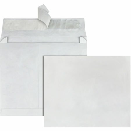 Quality Park Expandable Envelope, White, PK100 QUAR4630