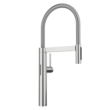 Blanco culina Sensor 1.5 GPM, PVD Steel 527470