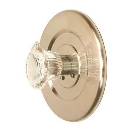 Proplus 1-Handle Trim Kit W/ Acrylic Handle in Chrome Valve not include 133259