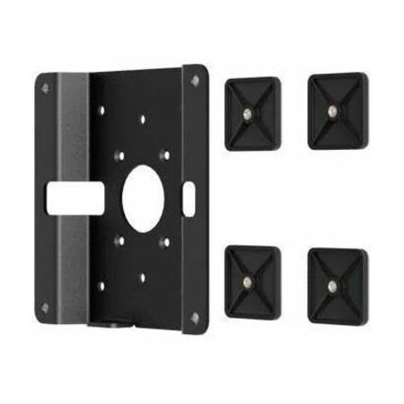 Compulocks VESA Glass Mount Bracket with Security Slot Black 201MGL