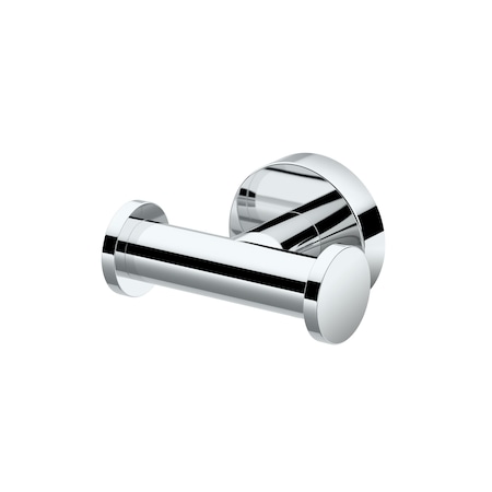 Gatco Glam Double Robe Hook, Chrome 4635A