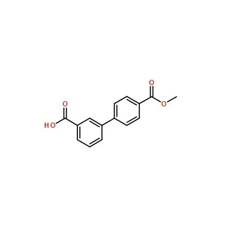 Ak Scientific 4'-(Methoxycarbonyl)-[1, 1'-biphenyl]-3-carboxylic acid (25mg), CAS 579510-89-7 8562AB-25mg