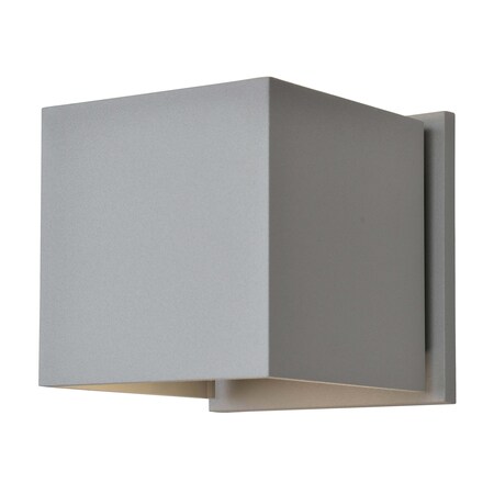 Access Lighting Square, BiDirectional Outdoor LED Wall Mount, Satin Finish 20399LEDMG-SAT