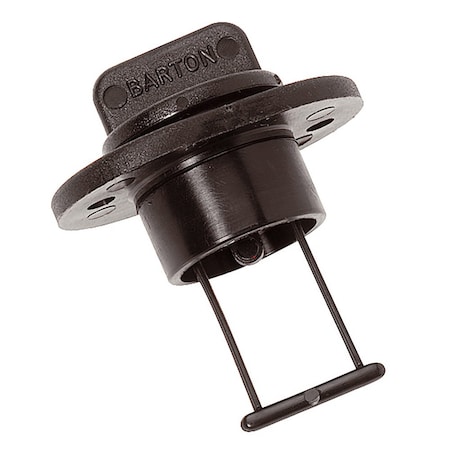 Barton Marine Transom Bung and Socket Set, Black 42356