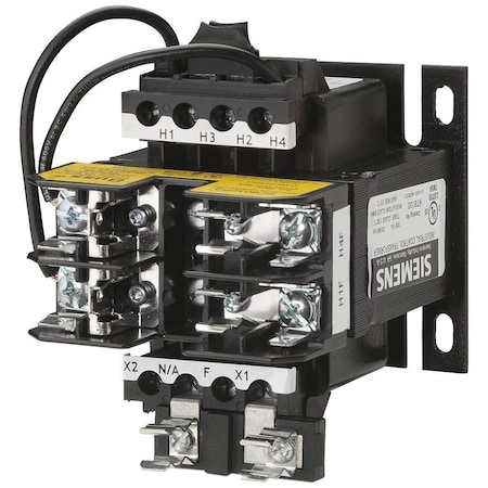 Siemens US2:MT0100B Control Power Transformer, 100 VA, 240/480 VAC Primary, 24 VAC Secondary MT0100B