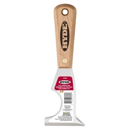 Hyde 5-in-1 Extra Heavy Duty Multi-Tool, 2.5" Wide. 7975