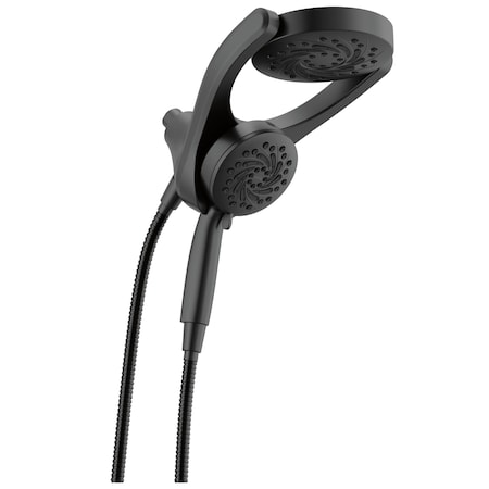 Universal Showering Components 5Setting Hydrorain With Proclean In Matte Black