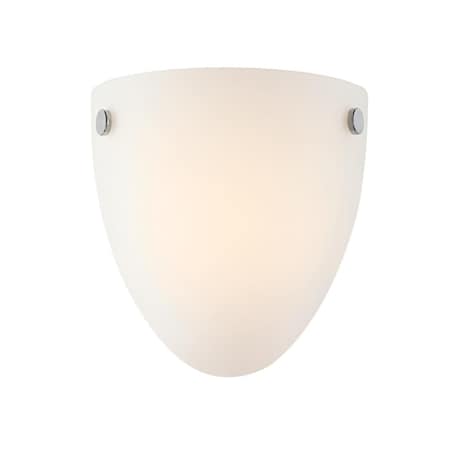 Westinghouse Lehigh 1-Light, 9W LED Indoor Wall Fixture, Color Temp Selection, Brushed Nickel, Frosted Glass 6135100