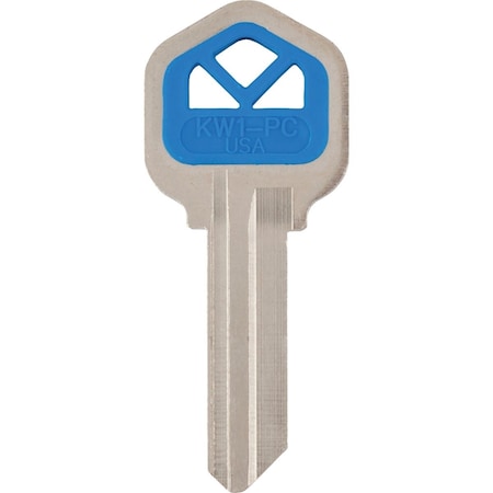 Ilco Kwikset Design Decorative House Key KW1-Blue, 5PK IAK00002412