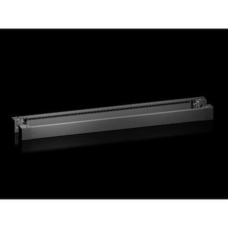 Rittal 0100H1600W Vx Plinth Ral9005 Front And Rear, H: 100 Mm, For 8640008