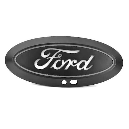 Putco Emblems, Licensed FORD Logo; Red LED; Tailgate; Black; IP69K Rated; Plug And 92604