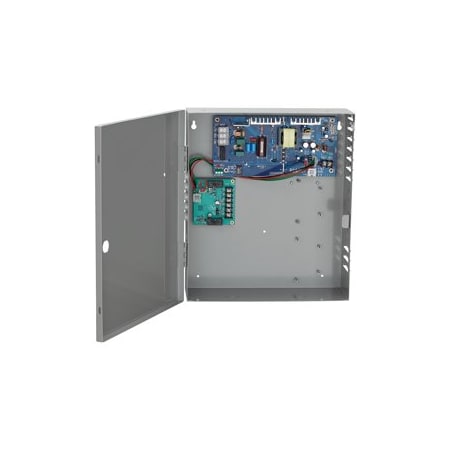 Schlage Electronic Security Base Power Supply 2A, 12/24VDC, 14in Hx12in Wx4in D Enclosure PS902