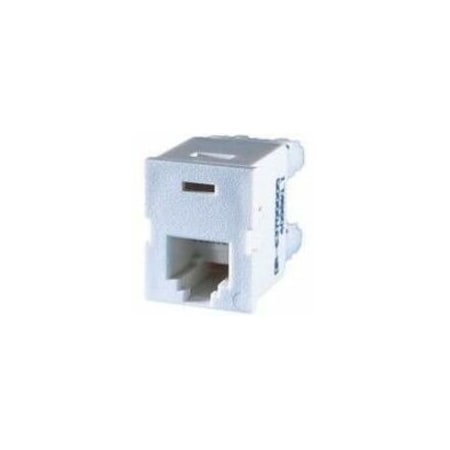 Ortronics 1-PORT MOD JACK 110 6W6P UTP, USOC TRACJACK, FOG WHITE 63700005