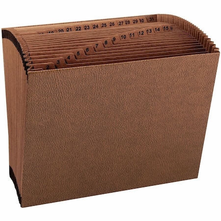 Smead Expandable File Organizer, Red, Red Fiber SMD70467