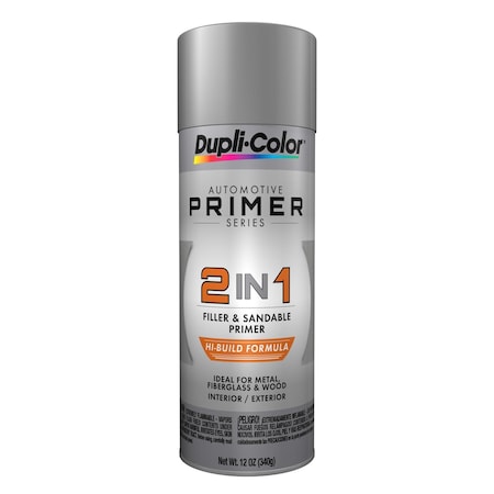 Vht Paint Primer Base Coat/ Sandable/ Scratch Filler Primer; Light Gray; 12 Ounce Aerosol Can; Single DAP1700