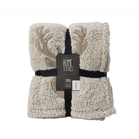 Decoris Reindeer Blanket 1 pk 613493