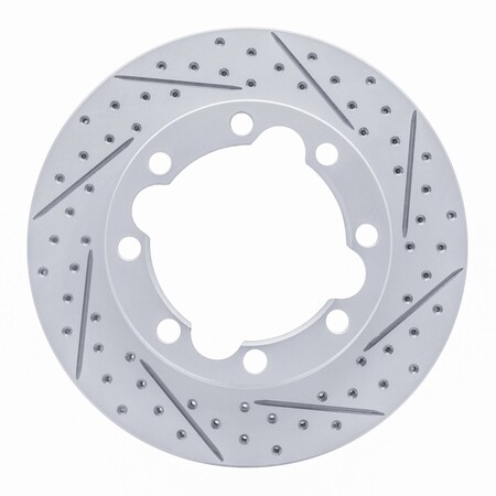 Dynamic Friction Co DFC Geoperformance Rotor - Drilled and Slotted 830-40052R