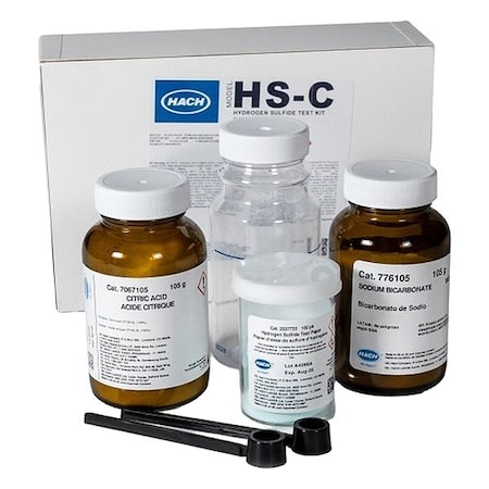 Hach Hydrogen Sulfide Test Kit, Model HS-C 2537800