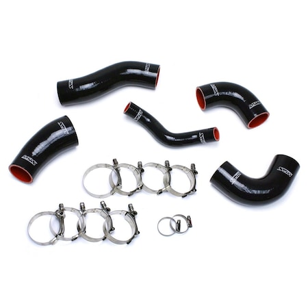 Hps Performance High Temp Reinforced Silicone Intercooler Hose Boots Kit, Black,  57-1420-BLK