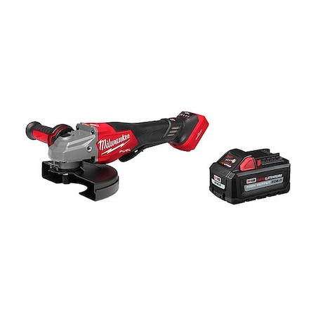 Milwaukee Tool M18 FUEL Grinder + M18 HO XC6.0 Battery 3674-20, 48-11-1865
