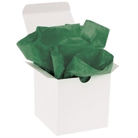 Bubblefast 480 20 x 30'' Holiday Green Gift Grade Tissue Paper BFT2030L