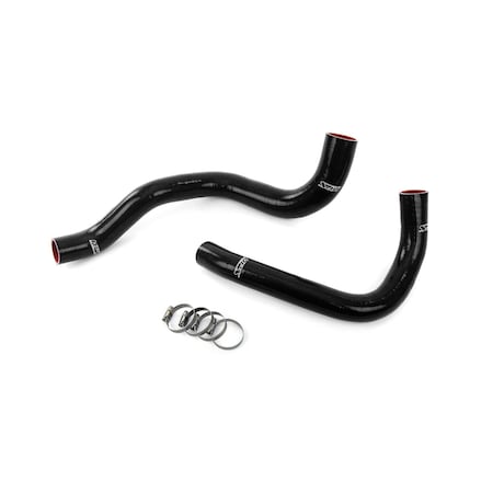 Hps Performance High Temp Reinforced Silicone Radiator Coolant Hose Kit, Black,  57-2129-BLK