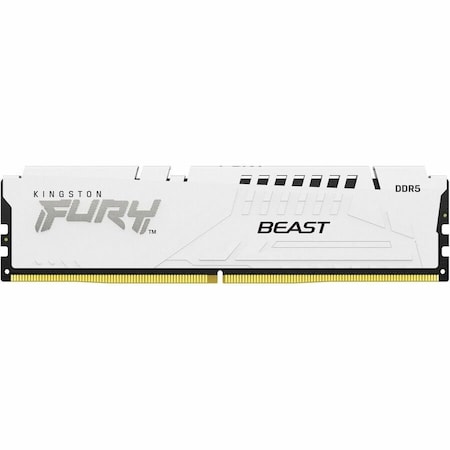 Kingston 16GB 6000MT/s DDR5 CL30 DIMM FURY Beast White EXPO KF560C30BWE-16