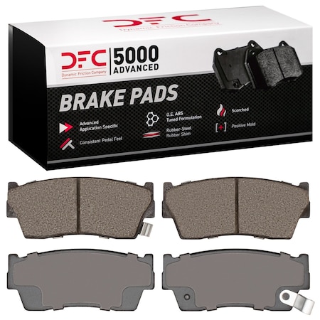 Dfc 5000 Advanced, Disc Brake Pad Set,  1551-0418-00