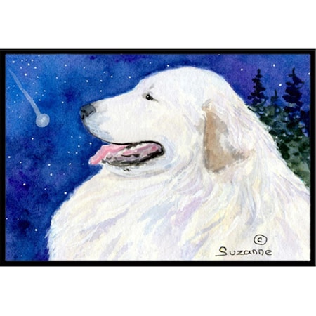 Carolines Treasures SS8774MAT Great Pyrenees Indoor Outdoor Mat - 18 x 27 in. SS8774MAT
