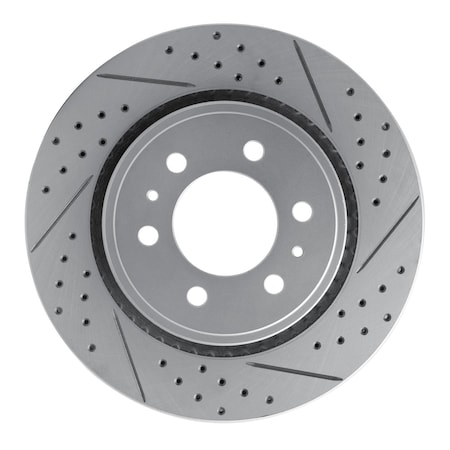 Dynamic Friction Co DFC Geoperformance Rotor - Drilled and Slotted 830-54204R