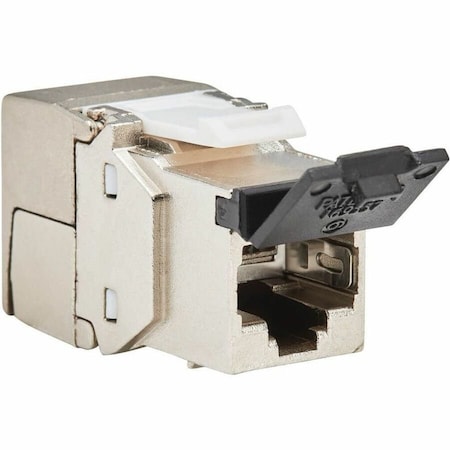 Eaton Tripp Lite Series Cat8 STP Shielded Tool-Free Keystone Jack, 568A/568B, TAA N238-SHC8-TF-1
