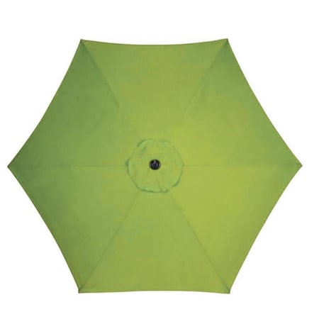 Living Accents 9 ft. Tiltable Spring Green Market Umbrella YQ101BK-SGR