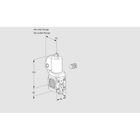 Honeywell Kromschroder VLV, SOLND, SZ 1, RP, VAS1 /NQSL, FAST OPNG,  KS88014361