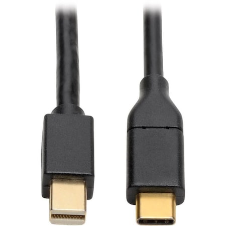 Eaton EATON USB-C To Mini Displayport Active Adapter Cable (m/m), 4k 60 Hz, Black, 6 Ft U444-006-MDP