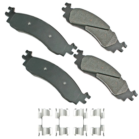 Akebono 06-11 Ford Tk/Merc-Explorer/Explorer -Fr Proact Disk Pad, Act1158 ACT1158