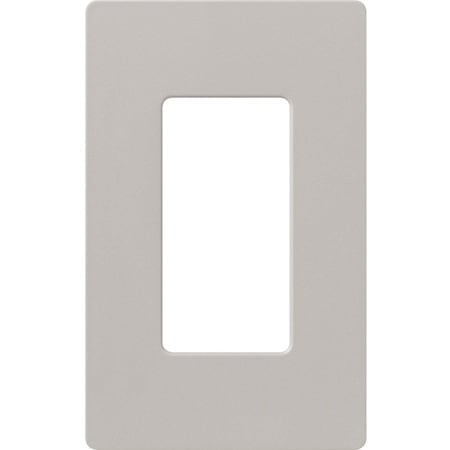 Lutron Designer Wall Plates, Number of Gangs: 1 Satin Finish, Taupe SC-1-TP