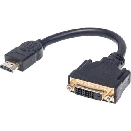 Manhattan 8 Hdmi To Dvi-D 24+1 Cable 354592
