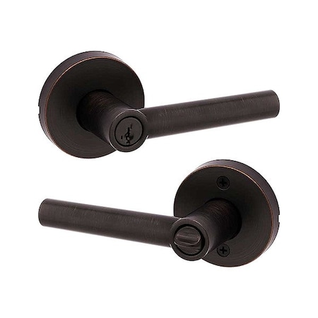 Kwikset Door Lever Lockset, 1 3/8-1 3/4" Thick 740MIL-RDT-11P-SMT-6AL-RCS