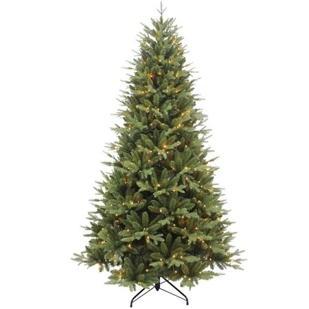 Puleo Asia Ltd Spruce Tree, PVC/PE, English, LM, 7.5 ft 333-3660-T75LDF4