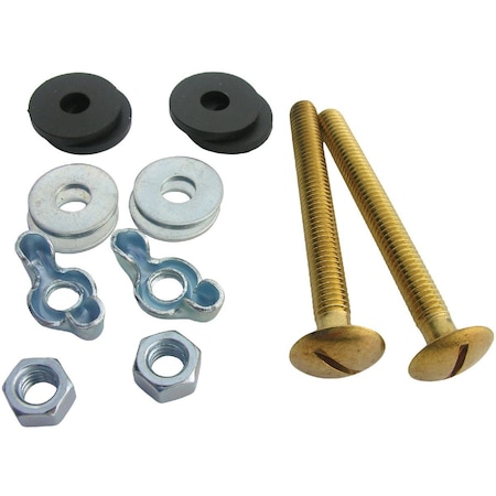 Westlake Pipe & Fittings Toilet Tank to Bowl Bolt Kit, 2PK 4/1/3671