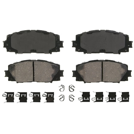 Wagner Brake QuickStop Front Disc Brake Pad Set Ceramic, ZD1184