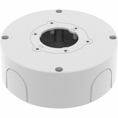 Hanwha Vision BACK BOX FOR BULLET CAMERAS. COMPATIBLE WITH: QNO-C8083R/C9083R, ANO-L6012R/22R/ SBO-140BW