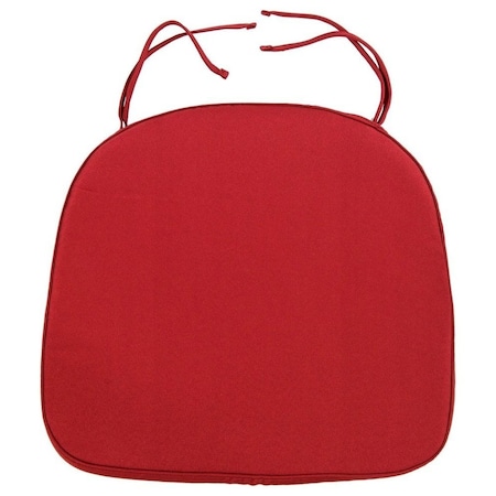 Leisuremod Modern Dining Chair Cushion Pads, Red CAC16RV